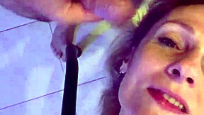 Alinemilf Delivers Huge Cum In Mouth During Intense Orgasm Session