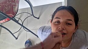 homemade cumshot compilation on cute latina faces