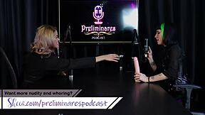 Safada Gótica Demonstrates Her Boquete Has Her Peitos Chupados After Saying She'd Date Fans - Carol Rhcp Sheer Red