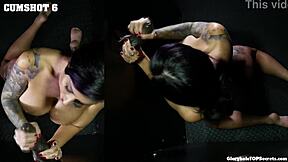 Gloryholetopsecrets Com Can You Handle This Size Lily Cum in Mouth