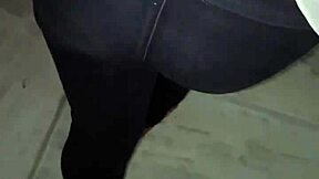 Kitchen work turns bad seeing bhabhi's fat ass.