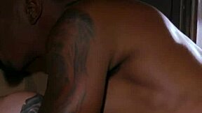 Inked teen 18+ gets interracially fucked till cumshot.