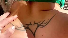 Watch this blonde enjoy her boyfriend's cock in a real couple fucking compilation!