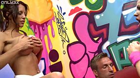 Referee Time Out Cindy Behr Eats Charlie Monaco By Only3x