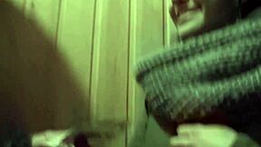 Real facial for sexy snowboard babe