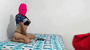 hot latinas touch their buttocks to send the video to their step brother