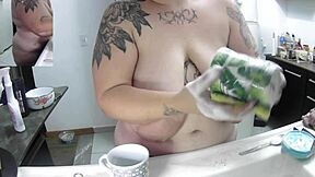 Doing the Dishes Naked on a Hot Wednesday