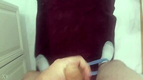 i made a tribut to babe charms with cumshot on daddy cock