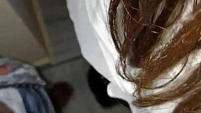 Kitchen work turns bad seeing bhabhi's fat ass.