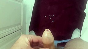 i made a tribut to babe charms with cumshot on daddy cock