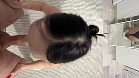 התלמידה מקבלת זרע בפה הקטן 18+ שלה