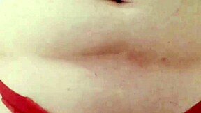 playing around in homemade webcam fun with panties and thong