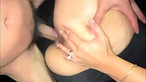 Riding His Big Cock in the Car