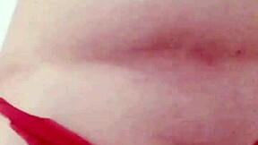 playing around in homemade webcam fun with panties and thong