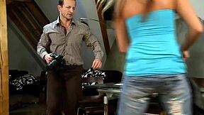 Christina's oral talents shine as her pink tasty pussy gets attention