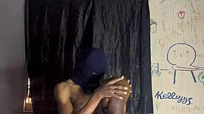 Look at this ebony huge curved dick