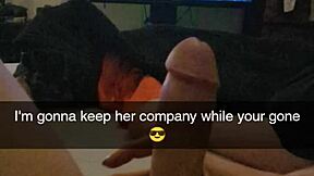 Cheating breed whore wife fucked on snapchat
