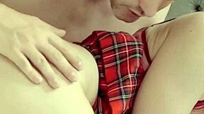 Girl With Sexy Lingerie Makes The Boy Rimjob And Gets Fucked In The Ass