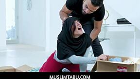 Jezebeth Fucks Hijab-Wearing Step Sister