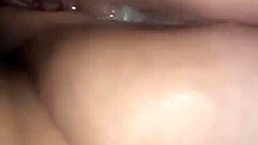 Well-endowed guy bursts stepsister's ass in amateur anal fucking