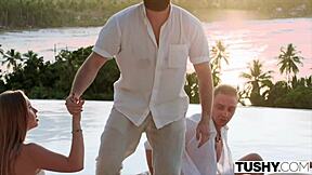 tushy anal-loving yoga babe fills tight ass in debut