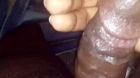 Creamy Cumshot in Outdoor Public Setting