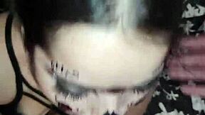 Wellington Prado saa syvän suihinoton isolle suonikkaalle kullille ja siemensyöksyn kasvoilleni - täydellinen punaisella