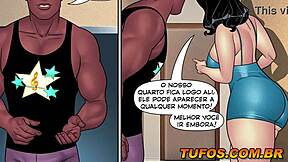 Hot wife fucks black guy after barbecue party