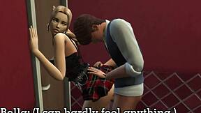 Cheating Wife In Double Trouble With Husband's Coworker And Hidden Fuck