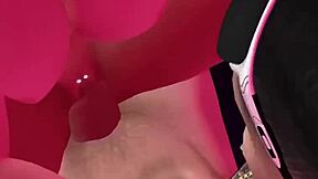 Macho fucks his whore hard, cum shooting everywhere!