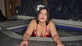 Smoking In The Jacuzzi While You Worship My Ass And Asshole And Pussy And Tits