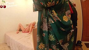 Adorable Blonde Fondles Wet Pussy on Cam with Tequila Rose in Lesbian Action