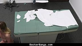 Doctor breaks in the teen patient as a medical procedure with big cock