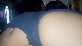 Colombian girl enjoys ass licking and deep penetration in homemade video