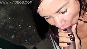 I sucked my freind's big dik in the car it was awsome