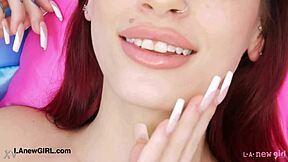 fiery muse shows her sexy body