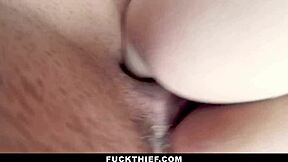 Brat Shoplifter Fucks Loss Prevention Officer In Office