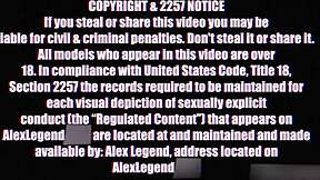 Shane Blair Gags As Alex Legend Face Fucks Her Hard!