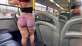 i took my employee home and watched her tease on the bus her ass is delicious