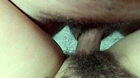 cumming on hairy pussy girl repeatedly