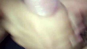 i debuted a new armchair with a nice handjob and hot cum full on red