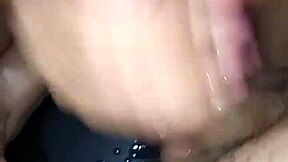 i debuted a new armchair with a nice handjob and hot cum full on red