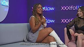 latina milf carla morelli has hard sex with maxx betancur and almost gets out of control with interviewer dani ortiz - xxxfollow session 9