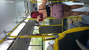 i took my employee home and watched her tease on the bus her ass is delicious