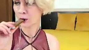 Watch This White Girl Slurp A Sloppy Deepthroat And Spit It Out!