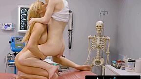 Girlsway - Doctor Milf Serene Siren Gets Squirted On By Petite Blonde Kenzie Reeves & Now Wants More