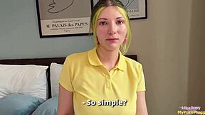 i roughly fucked a pizza delivery girl as a way to make up for her loss with big ass and cowgirl