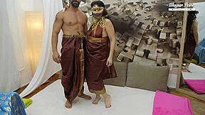 Hairy sissy mature lady sucks and fucks