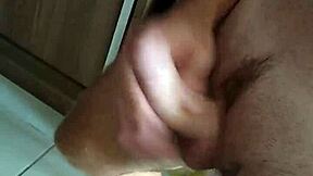 Intense Morning Cumshot Blast!