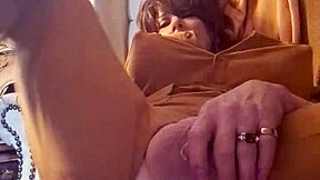 Does this fine-ass tranny love taking a big dildo in her ass?